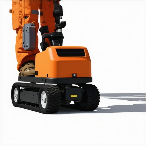 GPR technology inspecting masonry foundation