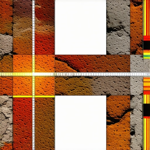 IoT Sensors in Masonry Structures Masonry structure with integrated IoT sensors for structural monitoring