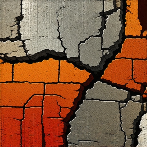 Bio-Consolidation in Masonry Repair Illustration of bacteria-induced calcium carbonate sealing masonry cracks