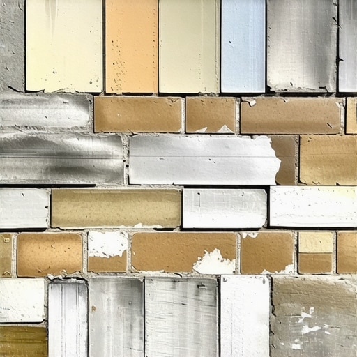 Close-up of masonry wall treated with nano-coatings and microbial-resistant sealants, showcasing advanced preservation methods.