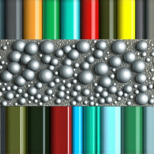 Microscopic view of nano-engineered repair mortar with embedded nanoparticles improving masonry resilience.