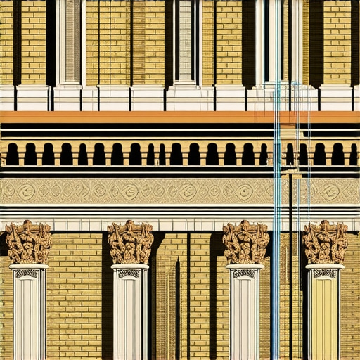 Next-Gen Masonry Restoration Technologies Close-up of advanced nano-materials and sensors integrated into masonry joints for monitoring and repair