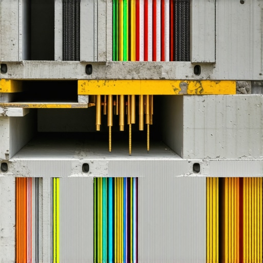 Modern foundation reinforcement using micro-piling techniques and soil stabilization tools.