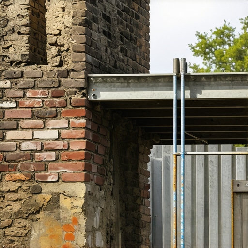How to Stabilize a Leaning Brick Column Without a Full Tear-Down