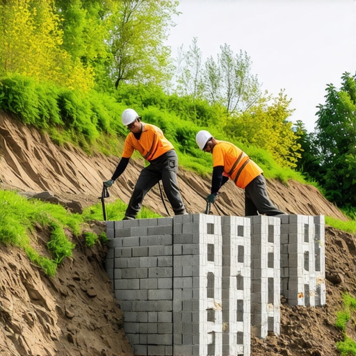 How to Stack Modular Blocks So Your Hillside Stays Put This Spring