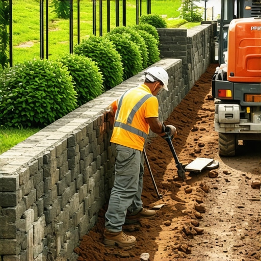 Is Your Retaining Wall Leaning? How to Correct Batter and Save the Structure