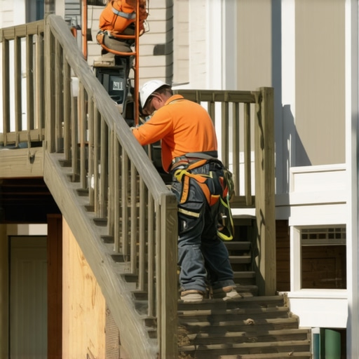 Lifting Sinking Porch Steps with Self-Leveling Hydraulic Tech