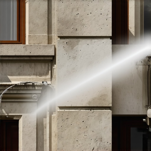 Removing Urban Grime Without Etching the Delicate Face of Old Stone