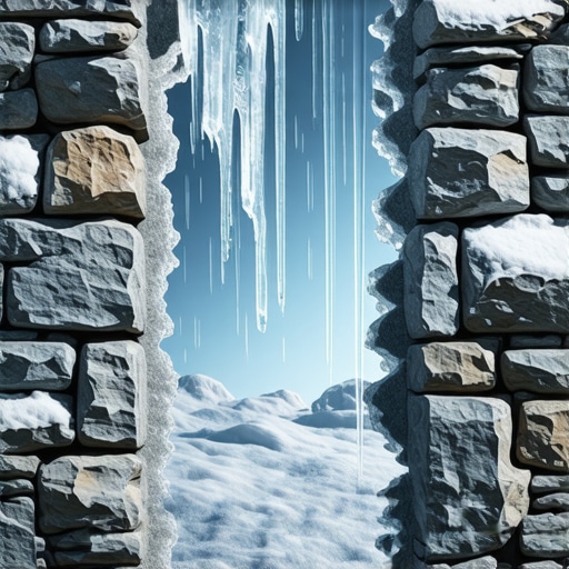Why Winter Weather is Tearing Your Stone Walls Apart from the Inside