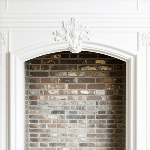 A Guide to Applying Metallic Luster to Interior Brick Fireplaces