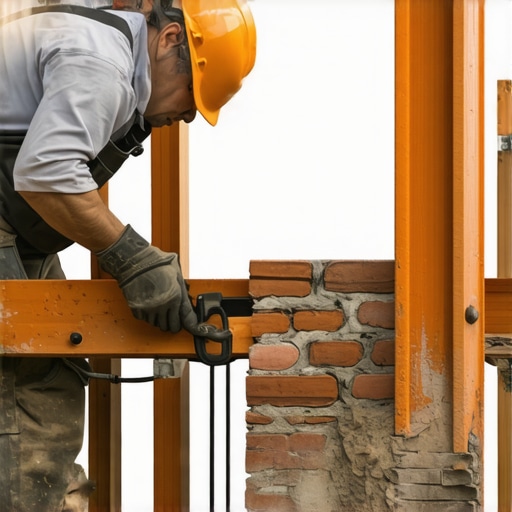 Cutting Bricks Around Support Beams: The Birdsmouth Technique