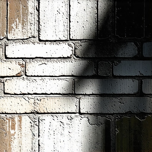 How Beaded Mortar Joints Create Dramatic Shadows on Brick Walls