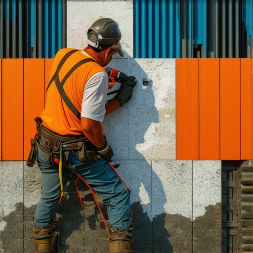 How to apply sealants to modular masonry panels