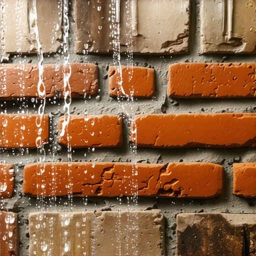 How to keep water from soaking into your brickwork