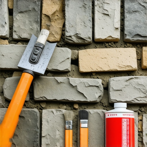 How to stop water from leaking through stone mortar joints