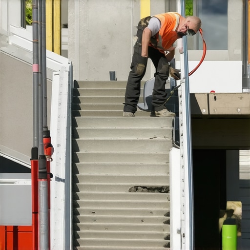 Leveling Uneven Concrete Steps Using Lightweight Polymer Lifts