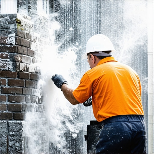 Removing Efflorescence Before Staining Your New Brickwork