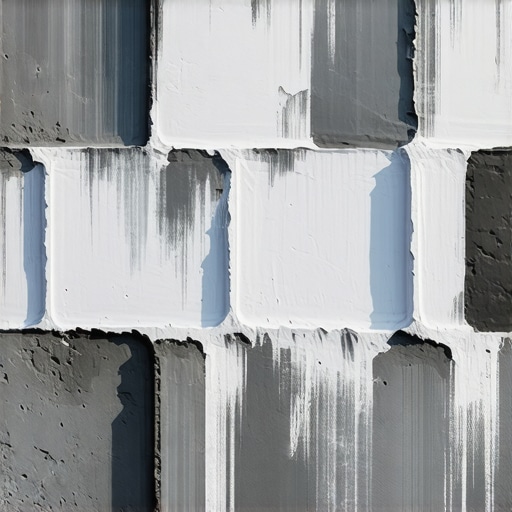 Secrets to matching gray mortar on weathered commercial walls
