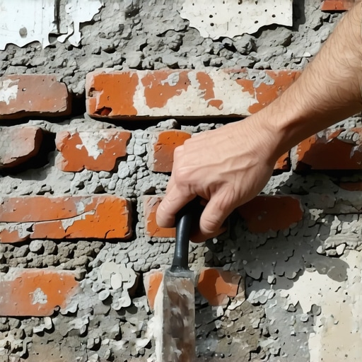 Signs it is time to rake out old mortar
