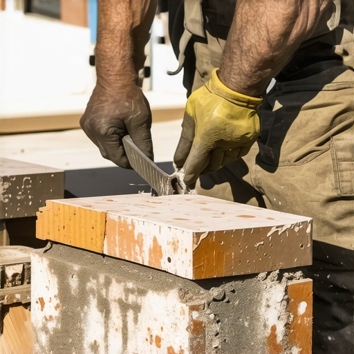 Simple Tricks for Precise Birdsmouth Cuts in Hand-Laid Brick