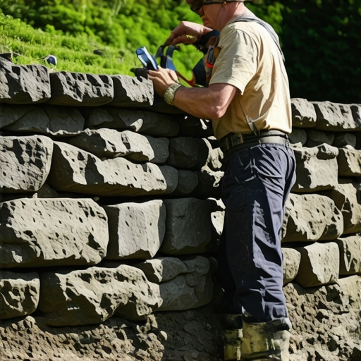 Stop Your Stone Retaining Wall from Leaning with These 3 Fixes