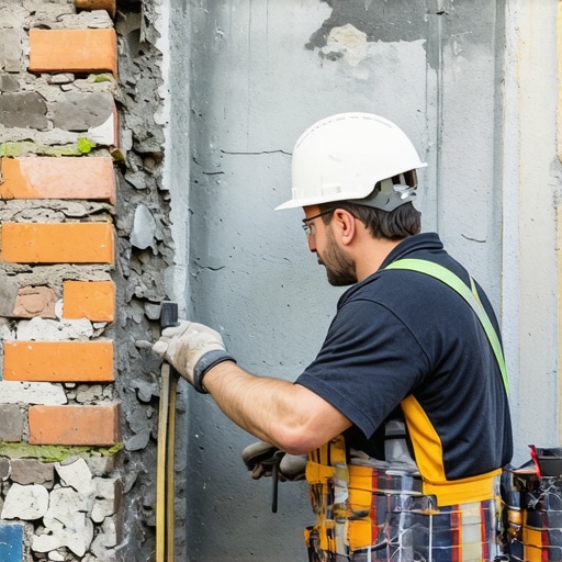 The best ways to repair cracked modular masonry units