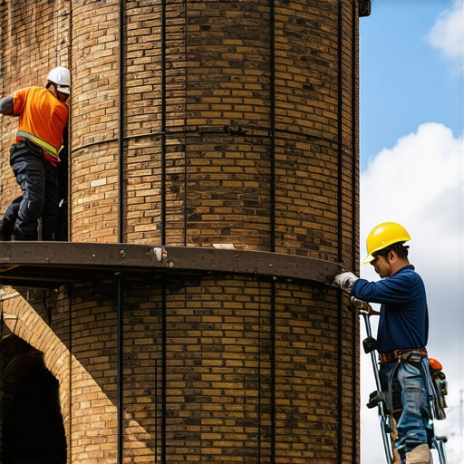 Why Circular Chimneys Need Specialist Curved Tuckpointing Tools