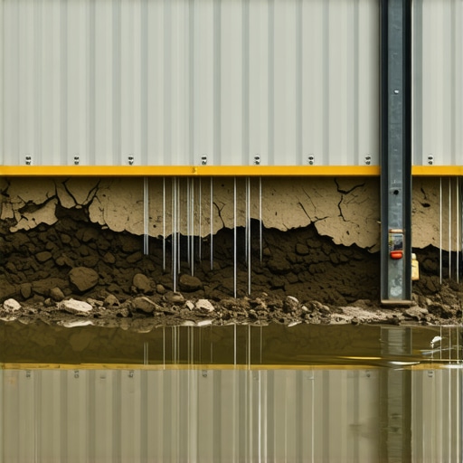 Why Your Modular Wall Sinking is a Drainage Issue