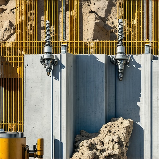 Fixing Bulging Modular Retaining Walls Using Deadman Anchors