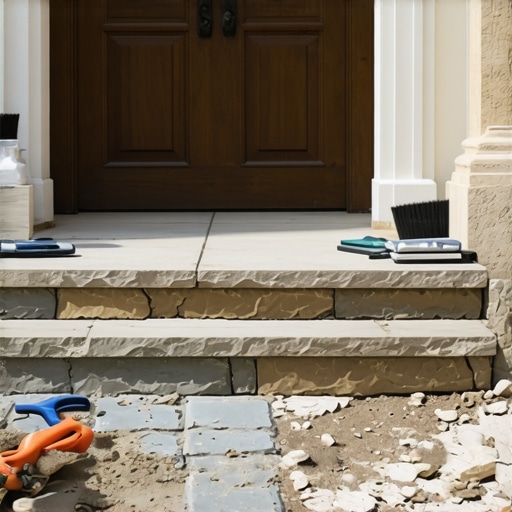How to Restore a Weathered Stone Entryway