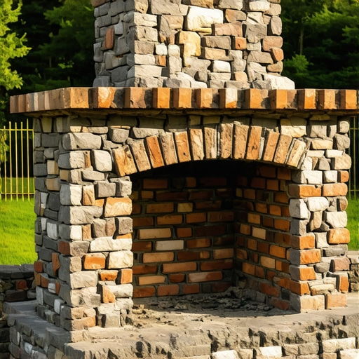 Outdoor Fireplace Rebuilds: Choosing Between Stone and Traditional Brick