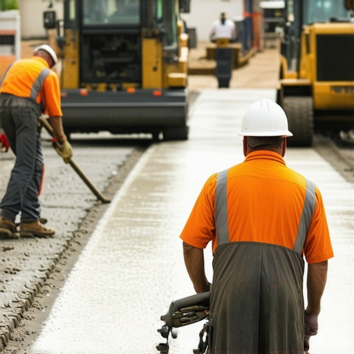 Preparing Concrete for Heavy Equipment Using Self-Leveling Compounds