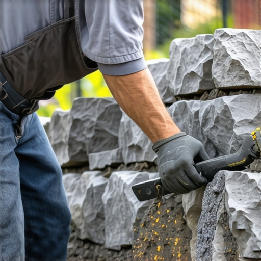The Mess-Free Way to Replace a Cracked Retaining Wall Capstone