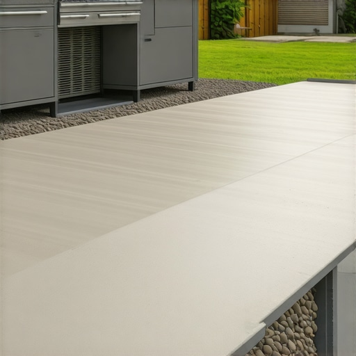 Building a Concrete Base for an Outdoor Kitchen That Won't Settle