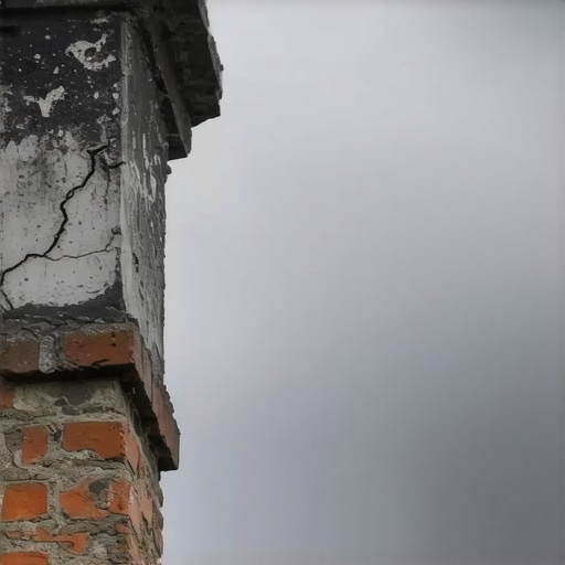 Checking your chimney crown for cracks before the rain starts