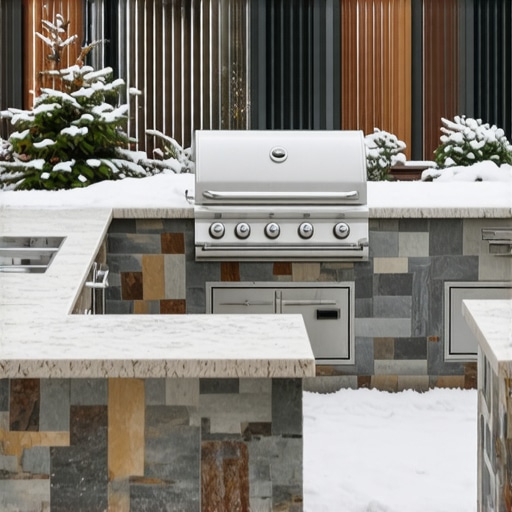 How to Build an Outdoor Kitchen That Won't Crack Every Winter
