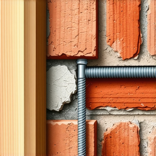 How to anchor loose brick veneer to an existing stud wall