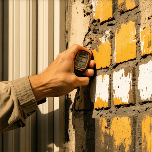 How to spot hidden moisture during a masonry inspection
