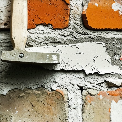 Matching mortar colors for seamless brick infill panel repairs