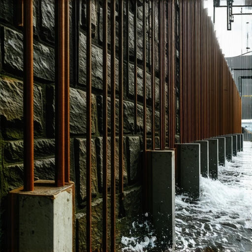 Reinforcing Old Retaining Walls to Handle Modern Heavy Rainfalls