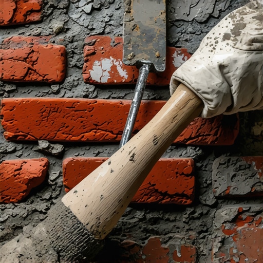 Restoring structural brick walls after a major flood