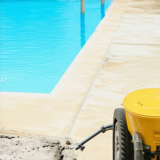Saving your pool deck with foundation slab jacking