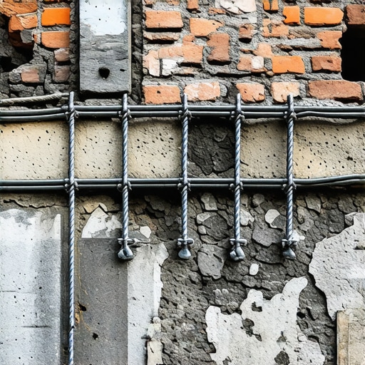 Techniques for reinforcing older brick infill panels