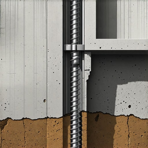 Why Your Sinking Retaining Wall Needs Helical Piers