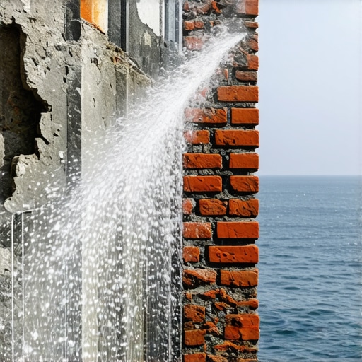 Why salt air destroys coastal brickwork and how to clean it